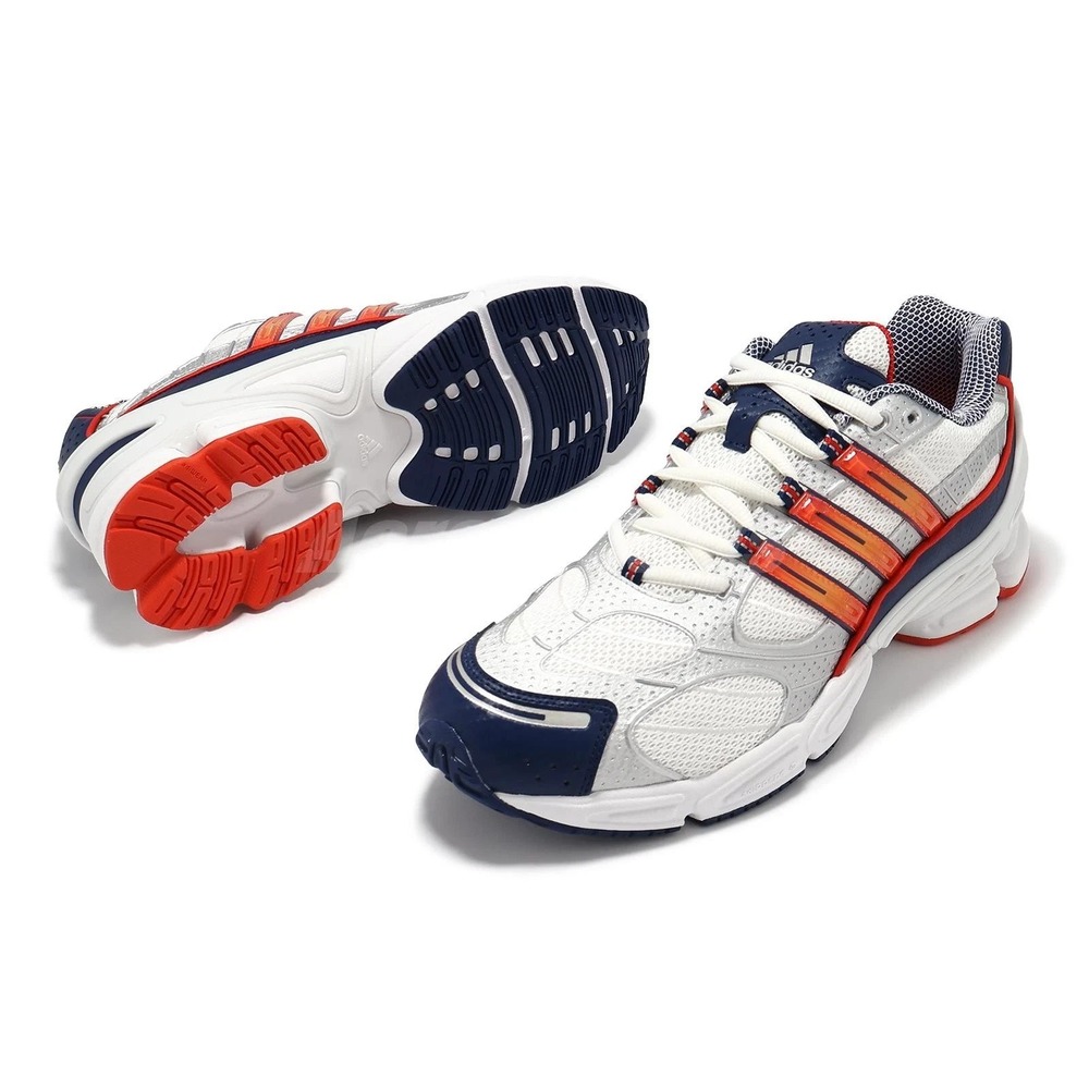 adidas Ozweego Pro Mens Sz 10.5 Chalk White Cream Orange Casual Shoes IH5240 NEW - Picture 4 of 7